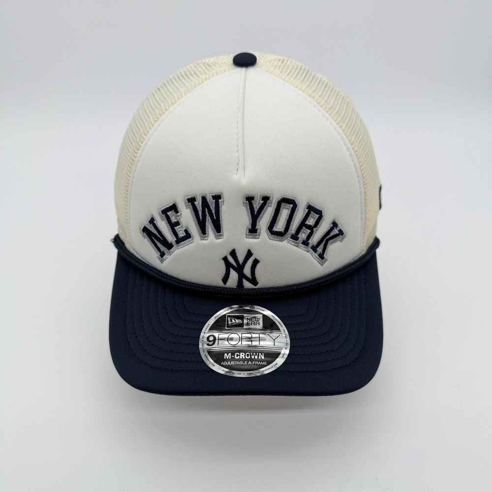 New York Yankees New Era‎ 9FORTY Trucker Hat Cap Snapback Low Profile